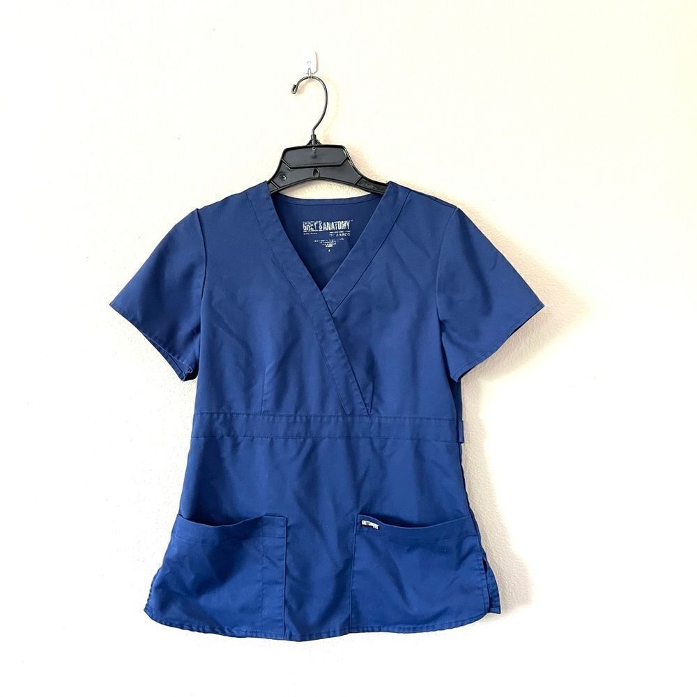 Grey’s Anatomy Mock Wrap Scrub Top